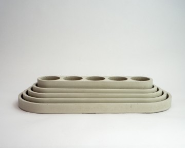 Grote set ovaal 1 wit