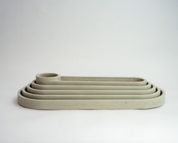 Grote set ovaal 3 wit