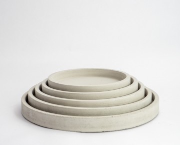 Grote set rond 1 wit