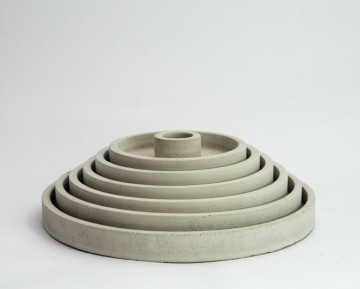 Grote set rond 2 wit