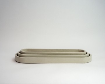 Kleine set ovaal 4 wit