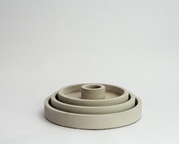 Kleine set rond 2 wit