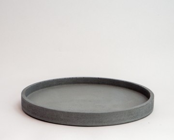 Schaal rond xl antraciet