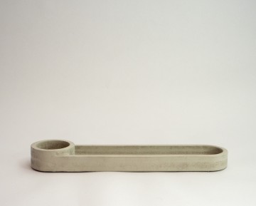 Waxinelichthouder 1 wit